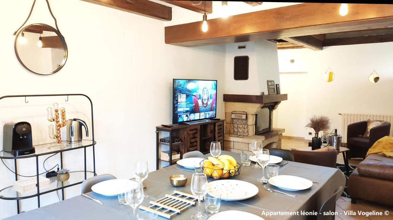 Spacieux Duplex Tout Confort A 200M Des Thermes De Bains-Les-Bains Dans Les Vosges Luaran gambar