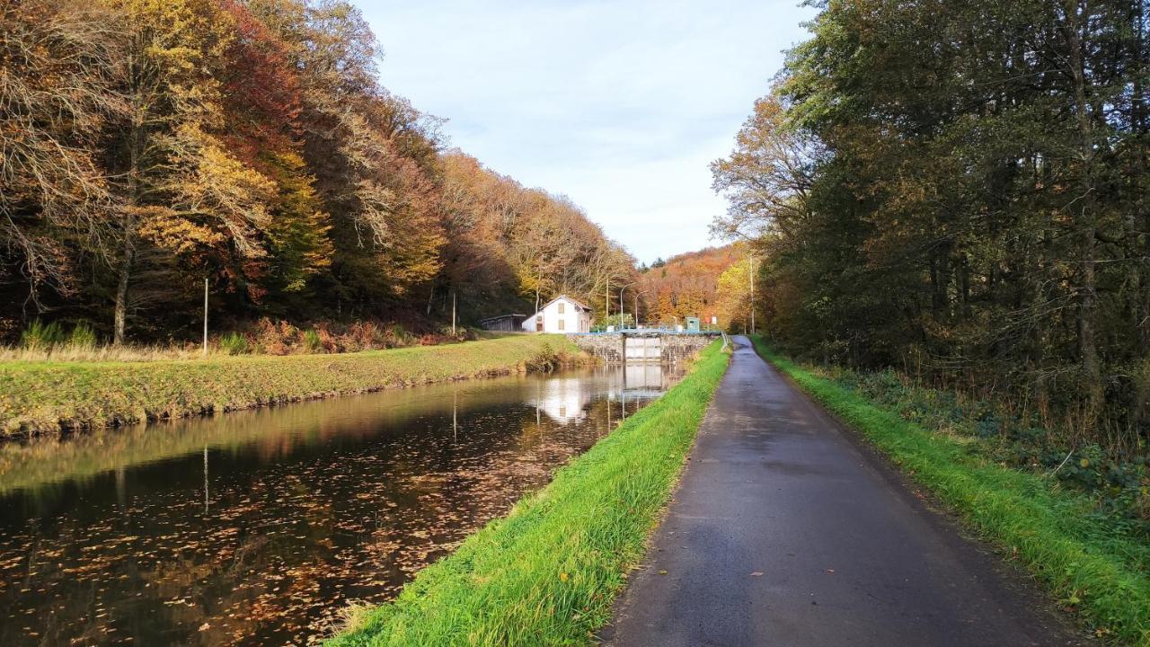 Spacieux Duplex Tout Confort A 200M Des Thermes De Bains-Les-Bains Dans Les Vosges Luaran gambar